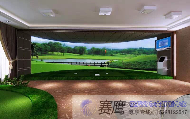 賽鷹紅外線室內高爾夫模擬器H2/H4款