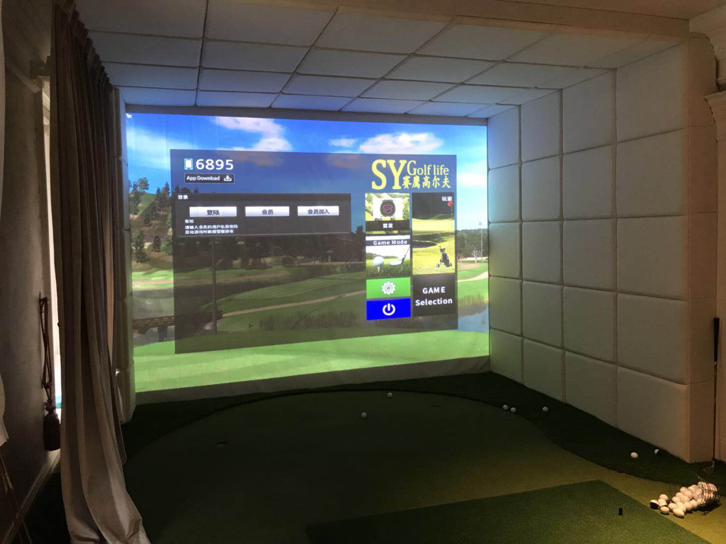 2019年新年新氣象，賽鷹高爾夫模擬器向全國新老客戶問好！